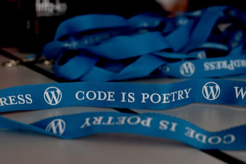 wordpress Code is Poetry